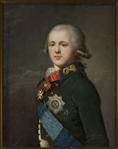 Portrait of Tsar Alexander I by nieznany malarz rosyjski