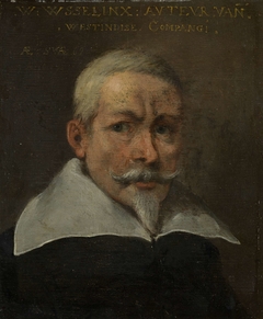 Portrait of Willem Usselinx, Merchant and Founder of the Dutch West Indies Company by Unknown Artist