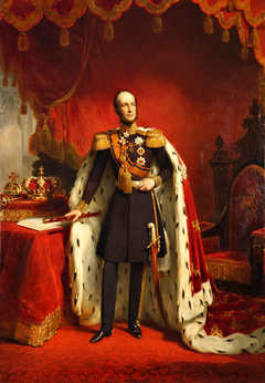 Portrait of William II of Orange, King of the Netherlands by Nicolaas Pieneman