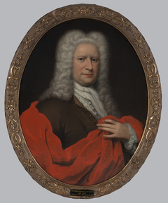 Portret van een man, mogelijk Nicolaas Paulus van Assendelft (1685-1748) by Johannes Vollevens II