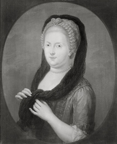 Portret van Henriette Visscher (1715-1793), echtgenote van Jaque Elie de Maleprade by Anonymous