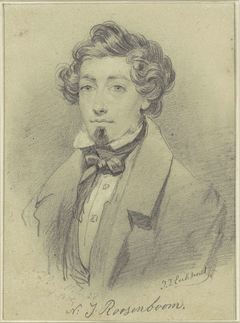 Portret van Nicolaas Johannes Roosenboom