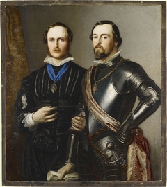 Prince Albert (1819-1861) and Ernest II, Duke of Saxe-Coburg-Gotha (1818-1893) by Robert Thorburn