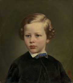 Prince Henry of Prussia (1862-1929) when a Child by Georg Koberwein