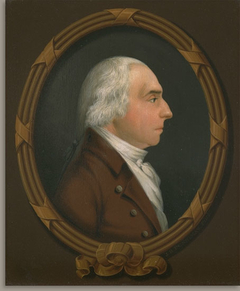 Profile Portrait of Edward Tuckerman by John Ritto Penniman