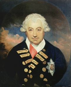 Rear-Admiral Sir John Jervis, 1735-1823, Earl of St Vincent by William Beechey