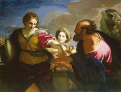 Rebecca and Eliezer at the Well by Carlo Maratta