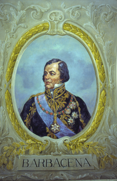 Retrato de Felisberto Caldeira Brandt (Marquês de Barbacena) by Oscar Pereira da Silva