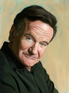 Robin Williams by Mark Hammermeister