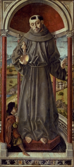 Saint Anthony of Padua by Maestro de los Luna