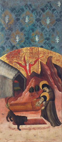 Saint Anthony the Abbot Burying Saint Paul the Hermit by Pasqual Ortoneda