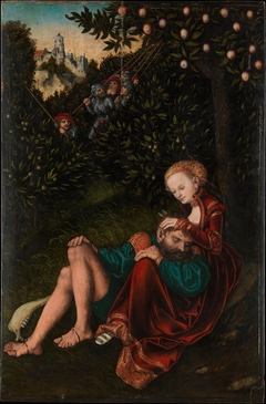 Samson and Delilah by Lucas Cranach the Elder