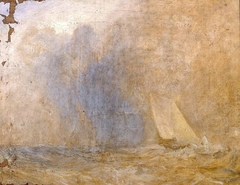 Seascape with a Yacht (?) by J. M. W. Turner