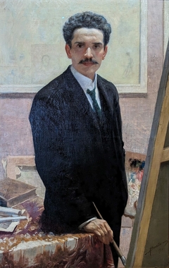 Self-portrait of Augusto Bastianini by Augusto Bastianini