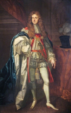 Sir Thomas Osborne, 1st Earl of Danby, later 1st Duke of Leeds (1631 - 1712) in Garter Robes by Godfrey Kneller