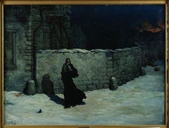 Sœur de la Charité sauvant un enfant. Épisode du siège de Paris by Gustave Doré
