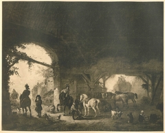 Stable Interior by Philips Wouwerman