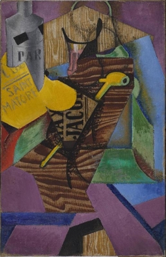 Still life with the book by Juan Gris