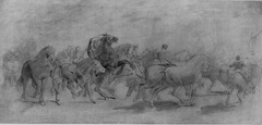 Study for The Horse Fair by Rosa Bonheur