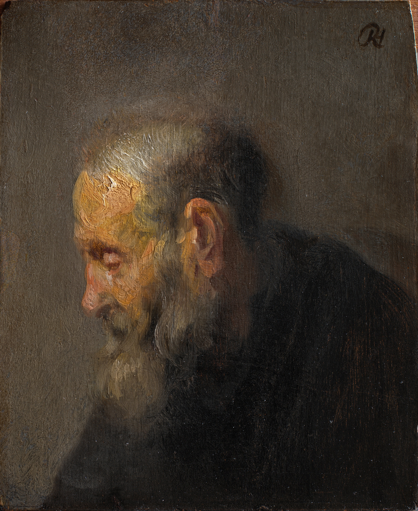 Study of an Old Man in Profile