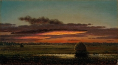 Sunset over the Marshes