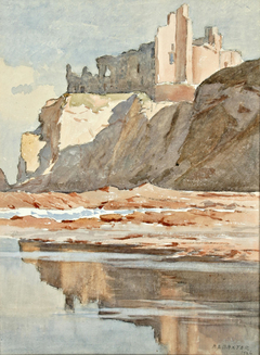 Tantallon Castle, Scotland by Alfred Baxter