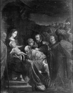 The Adoration of the Kings by Antonio Visentini