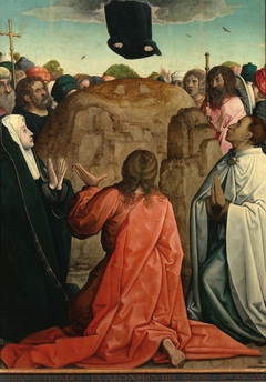 The Ascension by Juan de Flandes