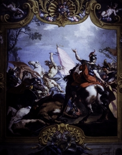 The Battle of Pharsalia by Claudio Francesco Beaumont