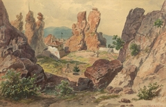 The Belogradchik Fortress by Felix Philipp Kanitz