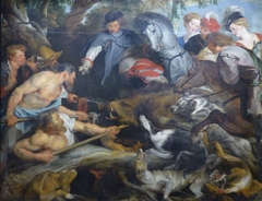The Boar Hunt by Peter Paul Rubens
