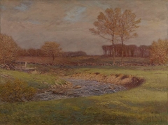 The Brook in May by Dwight William Tryon