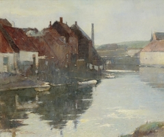 The Canal by Emil Carlsen