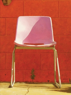 The Chair by the Pool by Michael Ward