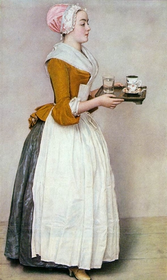 The Chocolate Girl by Jean-Etienne Liotard