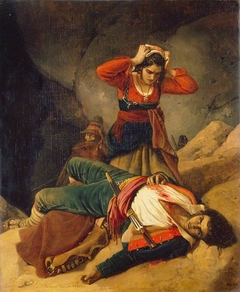The Death of the Brigand by Léopold Robert