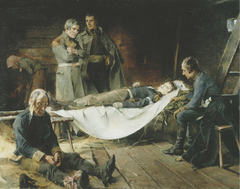 The Death of Wilhelm von Schwerin by Helene Schjerfbeck
