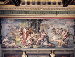 The first fruits from earth offered to Saturn by Giorgio Vasari