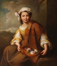 The Flower Girl (after Murillo) by after Bartolomé Esteban Murillo