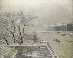 The Louvre, Morning, Effect of Snow (Second Series)