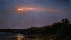 The Meteor of 1860 by Frederic Edwin Church