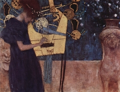 The Music by Gustav Klimt