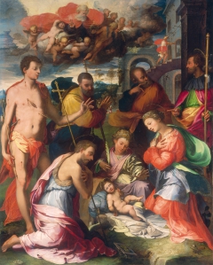 The Nativity by Perino del Vaga