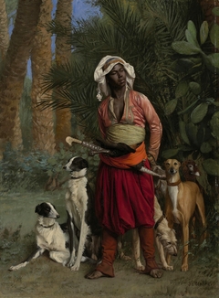 The Negro Master of the Hounds by Jean-Léon Gérôme