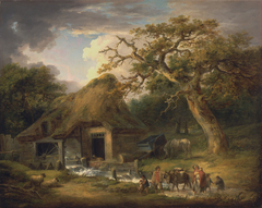 The Old Water Mill by George Morland