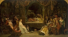 The Play Scene in Hamlet by Daniel Maclise