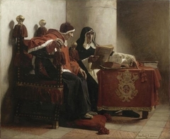 The Pope and the Inquisitor by Jean-Paul Laurens