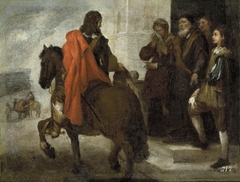 The Prodigal Son taking leave of his Home by Bartolomé Esteban Murillo