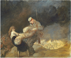 The Requisition by Jean-Louis Forain