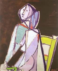 The Seated Figure by Jankel Adler